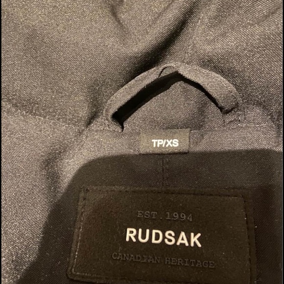 RUDSAK real leather and fur winter coat size XS - Picture 6 of 12